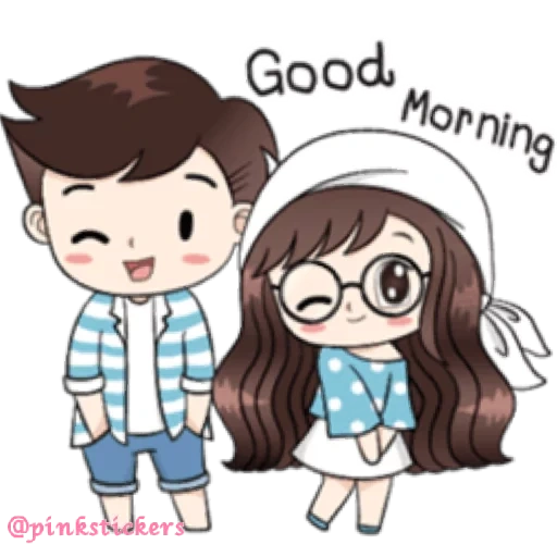 couples, drawings of couples, cute steam drawings, cute couples drawings, cute cartoon couple pictures good morning