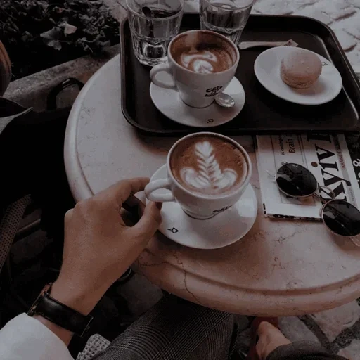 уютный кофе, утренний кофе, кофе эстетика, сервировка кофе, кофейная эстетика