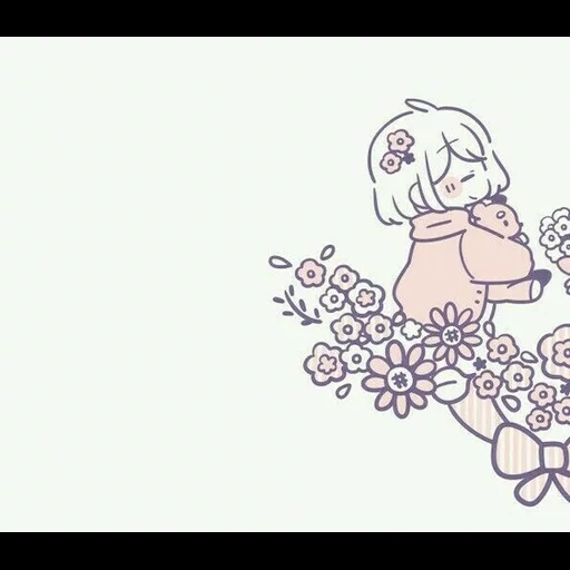 pagamentos de coloring, ilustração de flores, padrão, padrão preto e branco, padrão bonito anime