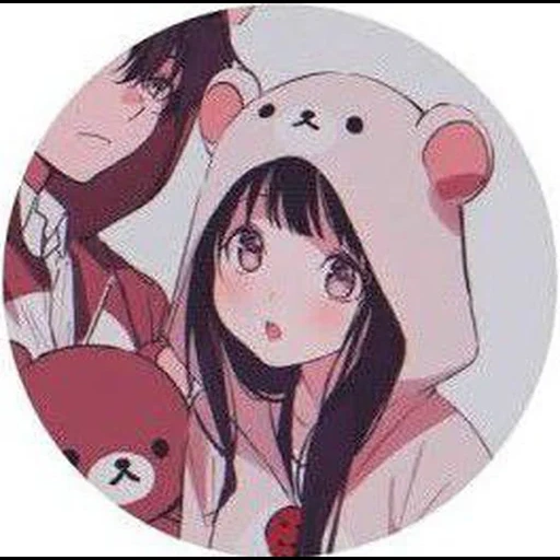 diagram, anime lucu, gambar anime, pasangan anime kawai, pola lucu anime