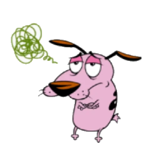 dog courage, timid courage, a timid dog, courage is a cowardly dog, courage the cowardly dog eustace