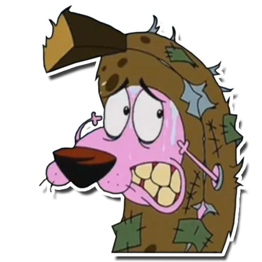 il coraggio è un cane codardo, courazione del cane codardo 1, crocck cowardly dog stagione 1, personaggi di cani codardi, serie di clima di cani codarda crocket