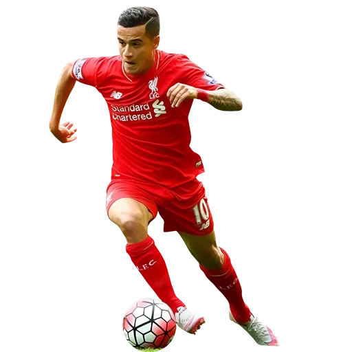 philippe coutinho, coutinho full growth, coutinho è uno sfondo trasparente, roberto firmino white sfondo, calciatore philippe coutinho drawing