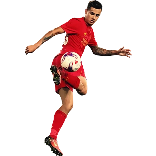 football players, koutino fifa, philippe coutinho, a transparent background football player, coutinho football player drawing