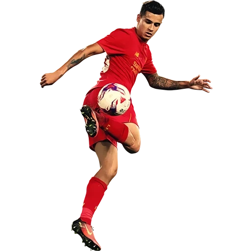 pemain sepakbola, koutino fifa, philippe coutinho, pemain sepak bola latar belakang transparan, menggambar pemain sepak bola coutinho