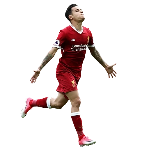 philippe coutinho, pemain sepak bola coutinho, coutino liverpool, pertumbuhan penuh coutinho, pemain sepak bola latar belakang transparan