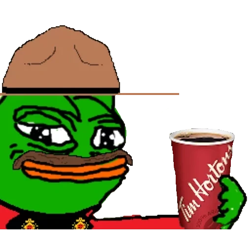 pepe coffee, pepe kröte, der frosch von pepe, pepe frosch, pepe kröte tee