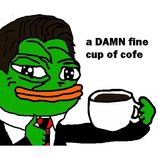 pepe coffee, pepe toad, pepe frog, pepe toad tea, tè di papa rana