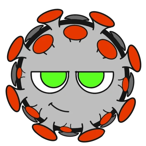 böser virus, böses bakterium, coronavirus, coronavirus monster