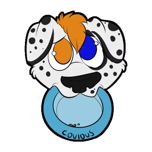 cão, cão, animais, cachorro de desenho animado, caricatura de leopardo