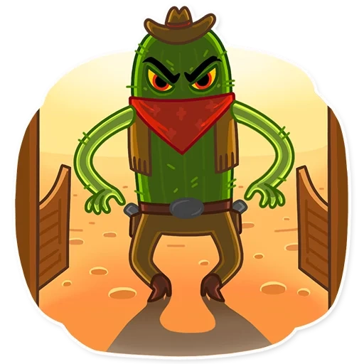 cowboy, cactus, cactus cowboy