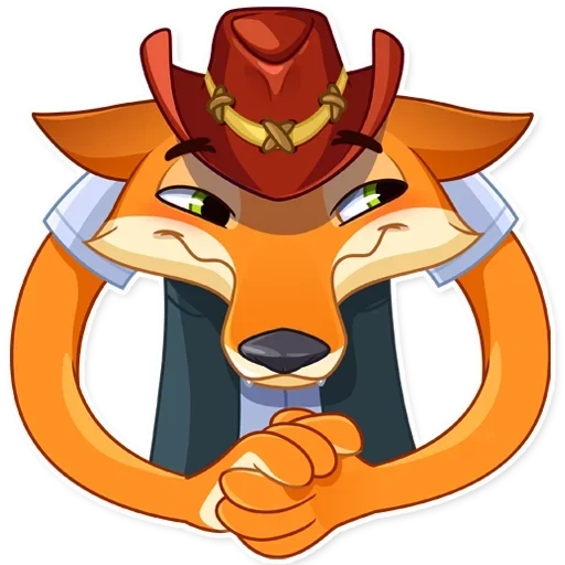 the fox, the fox, the fox cowboy