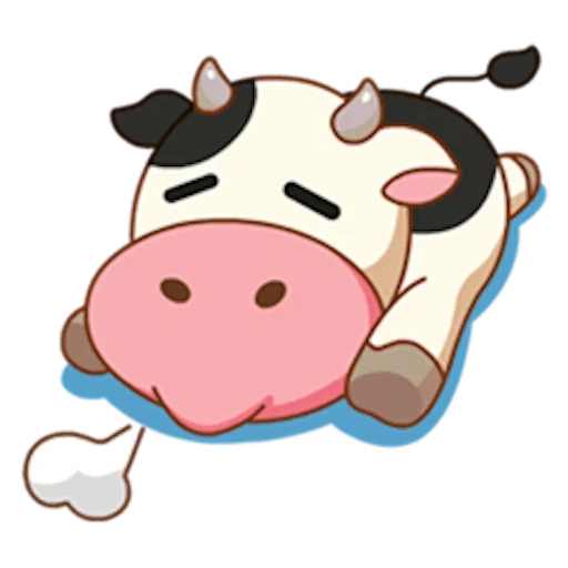 vaca, vaca watsap, desenho fofo de vaca