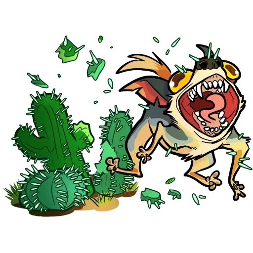 anime, monster, saguaro, gambar dinosaurus, monster kartun