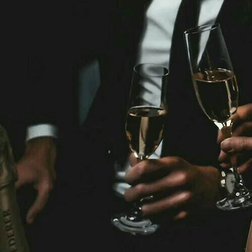 дурная привычка, на грани безумия, стиль джентльмена, джентльмен шампанским, бокал шампанского эстетика