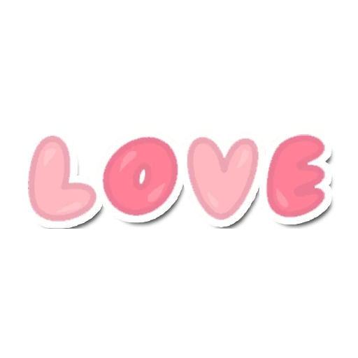 love, love u, liebe liebe, pink love, ästhetik von photoshop