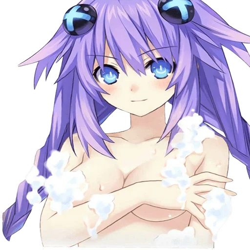 neptun, purple heart neon, hyperdimension neptunia, hyperdimension neptunia neptune, hyperdimension neptunia purple heart nude