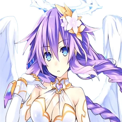 angel neptunia, anime neptunia, neptunus neptunia, neptunius angels arta, hyperdimensional neptunia 4 dewi
