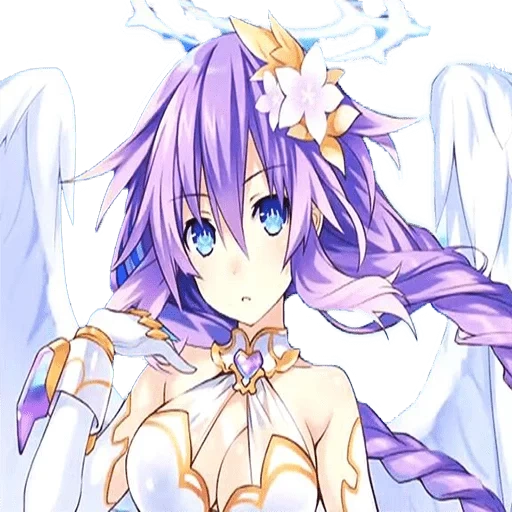 nettunia angel, anime de neptunia, netuno neptúnia, neptunius angels arta, neptúnia hiperdimensional 4 deusas