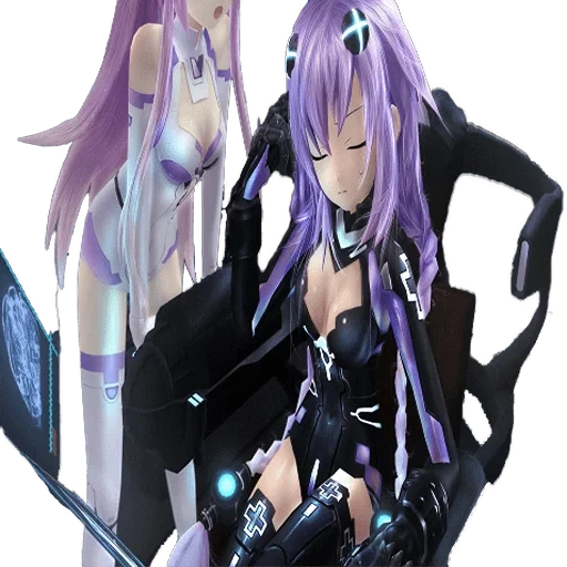 neptune neptunia, personnages d'anime, hyperdimension neptunia, hyperdimension neptunia neptune, hyperdimension neptunia black heart