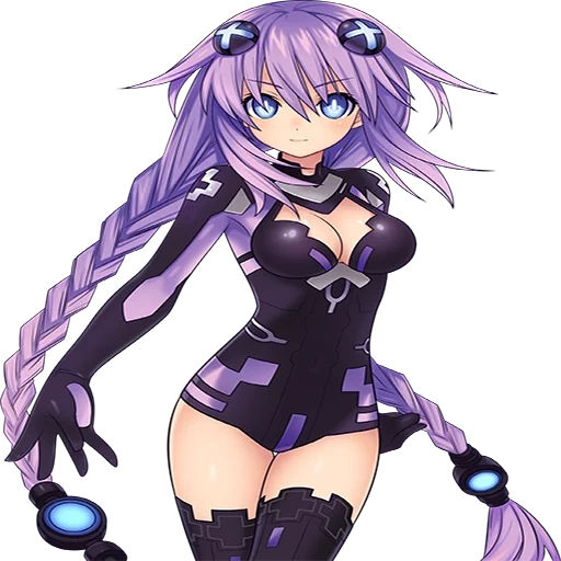 anime neptunia, nettunia della dea, neptunia anime purpur, hyperdimension neptunia, hyperdimension neptunia mk2