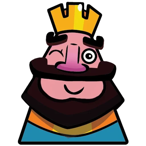 clash royale, king trompetenpiano, gackern haha horn, die flügelmembran, king trompet piano emotion