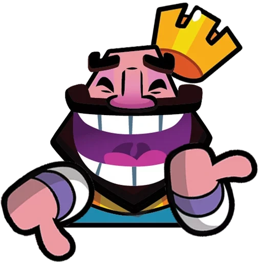 serrer le piano, clash royale, jeu de griffes du piano, emoji king of the clash royal, hog ryder clash royal emoji