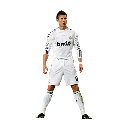 ronaldo, cristiano ronaldo, ronaldo mit einem weißen hintergrund, c ronaldo real madrid, fußball cristiano ronaldo