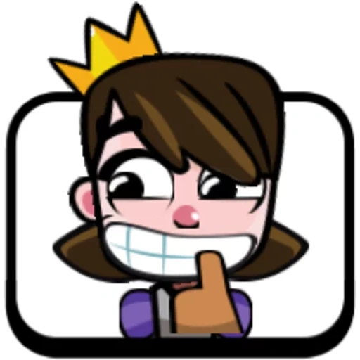 clash royale, clash royale emotes, expression conflict royal, conflict royal expression princess, yawning princess bell bottoms piano expression