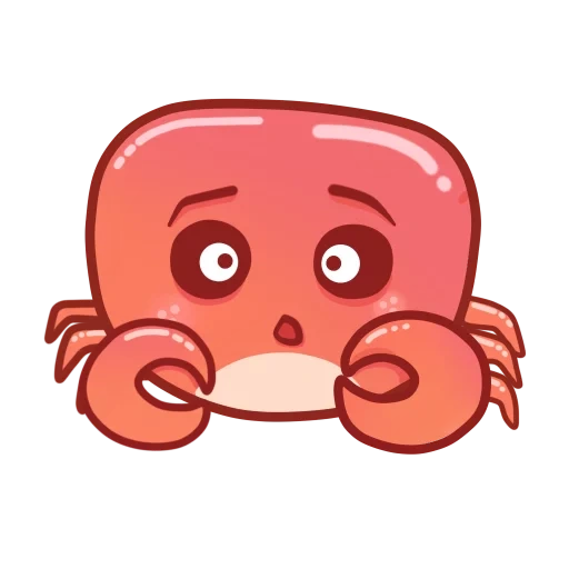 crab, octopus, crab chibi, sweet crab, osminog krab cartoon