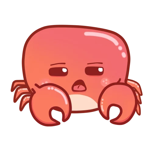 jellyfish, octopus, crab chibi, nyachny crab, lovely crab