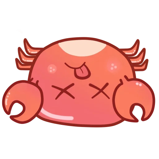 crabe rouge, les crabes sont mignons, crabe mignon, crabe tacheté