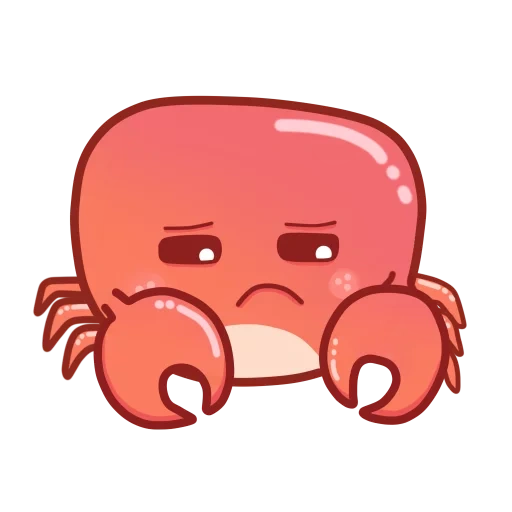 crab chibi, sweet crab, nyachny crab, lovely crab, craves are cute survey