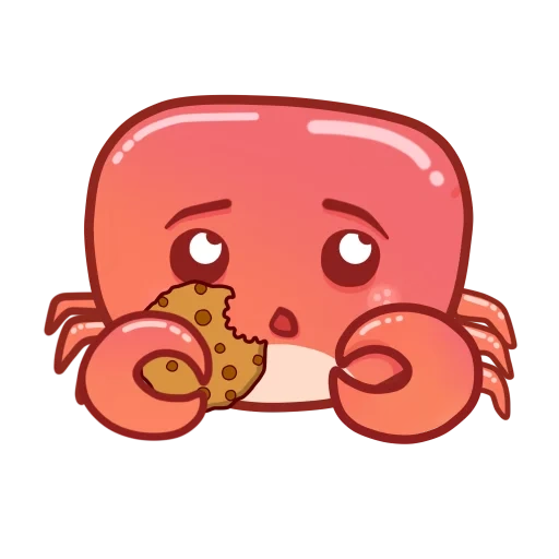 pulpo, chibi de cangrejo, cangrejo nyachny, precioso cangrejo