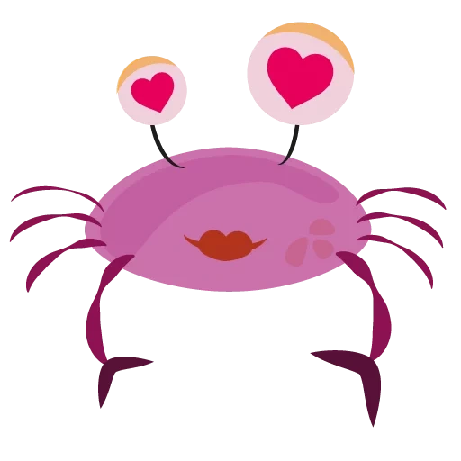 crab, kepiting, kepiting yang menggemaskan, klip kepiting, kepiting sedih