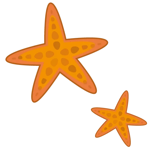 seestern, sea star vector, gelber seestern, figur des seesterns, sea star clipart