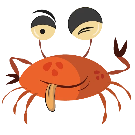 crab, cangrejo, patrón de cangrejo, clip de cangrejo