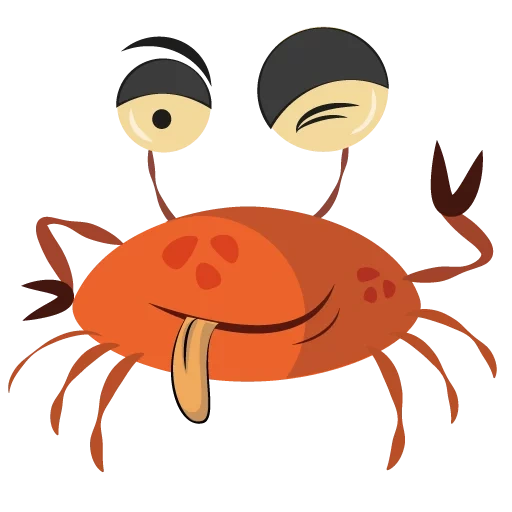 crab, краб, краб рисунки, краб клипарт