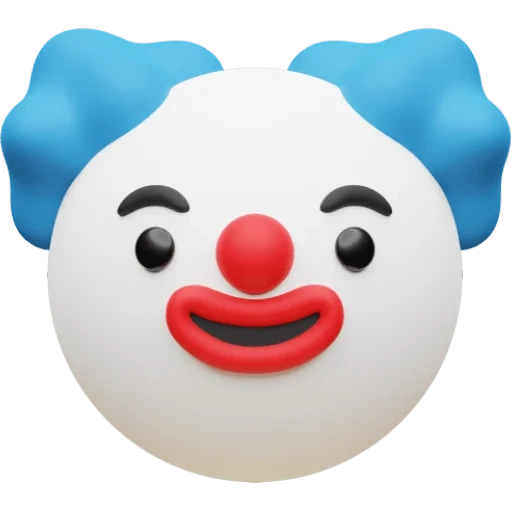 клоун emoji, аватар эмодзи клоун, клоун эмодзи самсунг, клоун эмоджи, эмодзи клоун