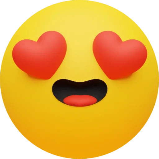 emoji pegatinas, emoji, oso con corazones en los ojos de emoji, amor emoji, emoji