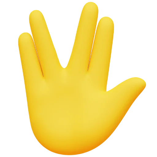 smiley hand, finger emoji, emoji hand, palm waves, tangan