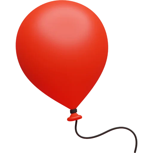 red balloon, bat ball, red ball, blinking balls, ball
