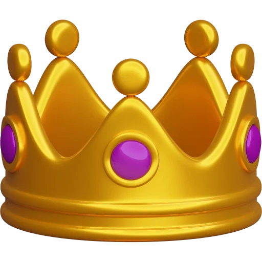 emoji iphone crown, crown emoji, smiley von vk crown, emoji crown, die krone des königs