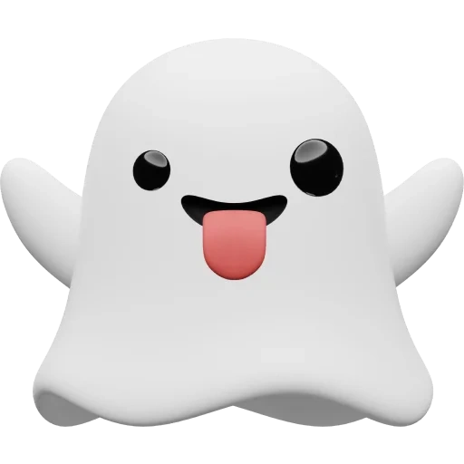 power bank emoji ghost, emoji ghost, emoji ghost, emoji membawa, stiker emoji