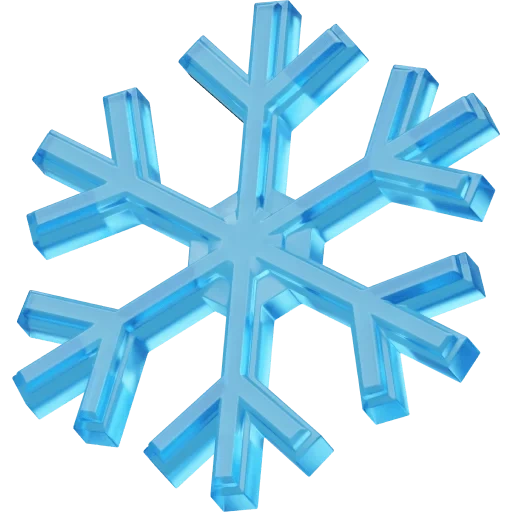 kepingan salju biru, snowflake warna dingin, simbol kepingan salju, ikon kepingan salju, tanda snowflake