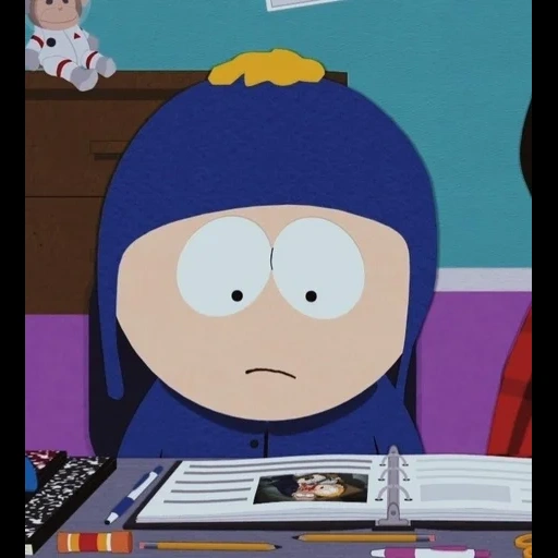 anime, south park, craig saus park, clyde south park, southern park room kreiga