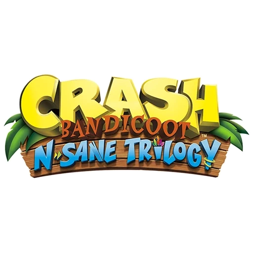 bandicoot, trilogía bandicoot n sane, logotipo de trilogía de bandikut crash, logotipo de trilogía de crash bandicoot n sane, logotipo de trilogía de crash bandicoot n sane