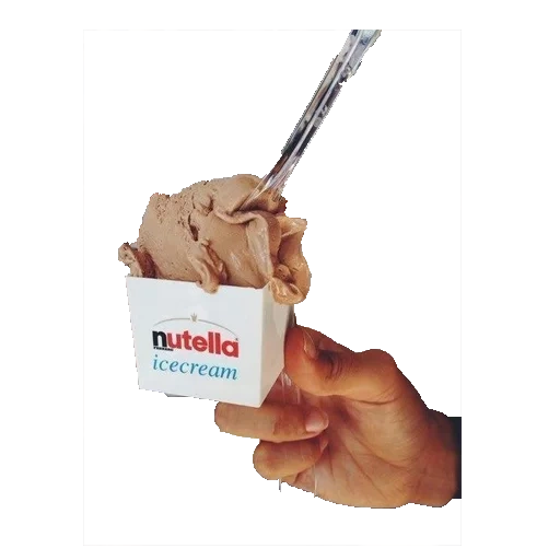 comida, helado, nutella ice cream, helado nutra, helado salvadoreño