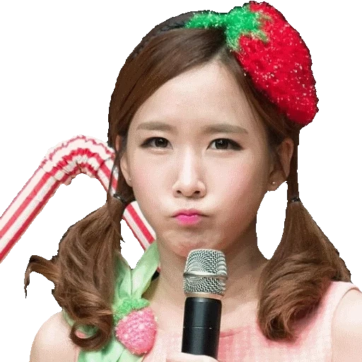 asiatiques, twice, twice nayeon, teves naian, art du lait de fraise