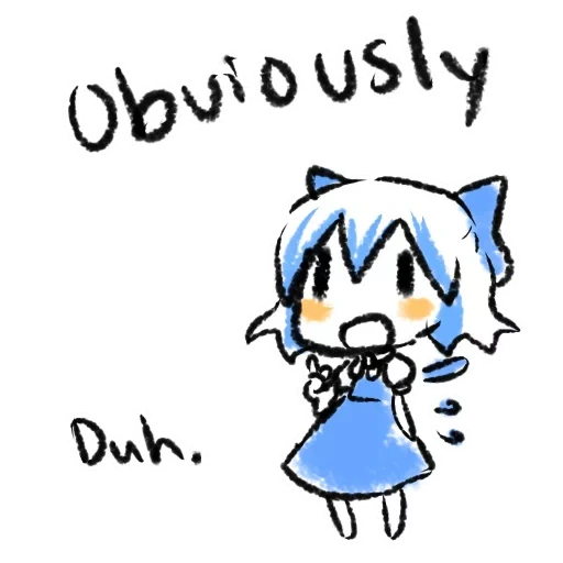 animation art, animation funny, touhou project, cartoon cute pattern, touhou hisoutensoku